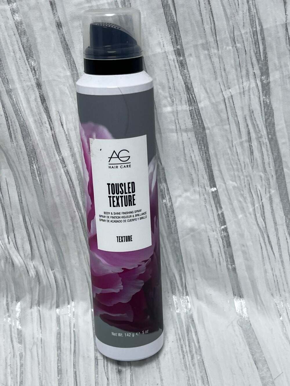 Set of 2 AG Hair Care Tousled Texture Body & Shine Finishing Spray 5 oz